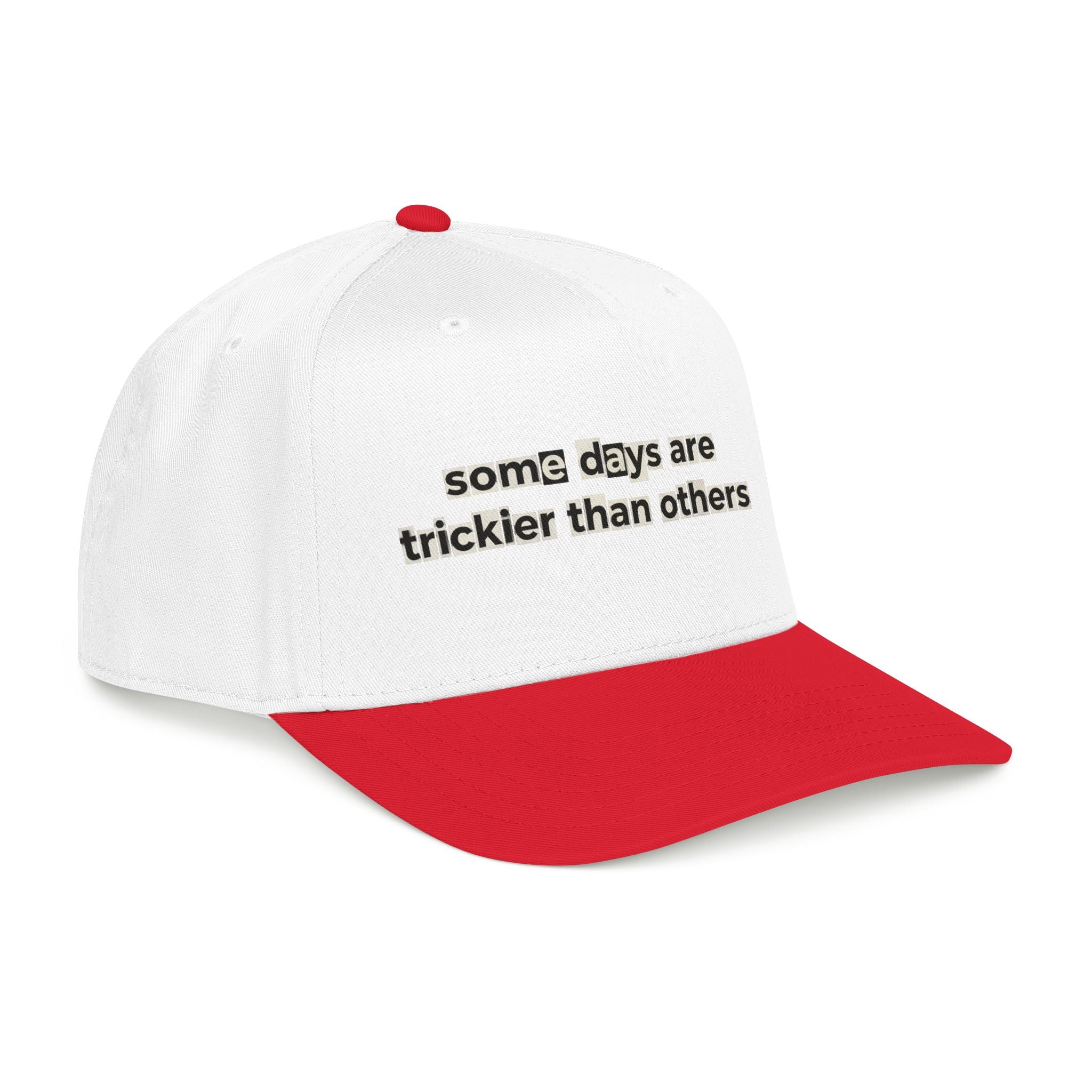 Baseball Cap — "Some Days Are Trickier Than Others" Patch - Creations by Chris and Carlos