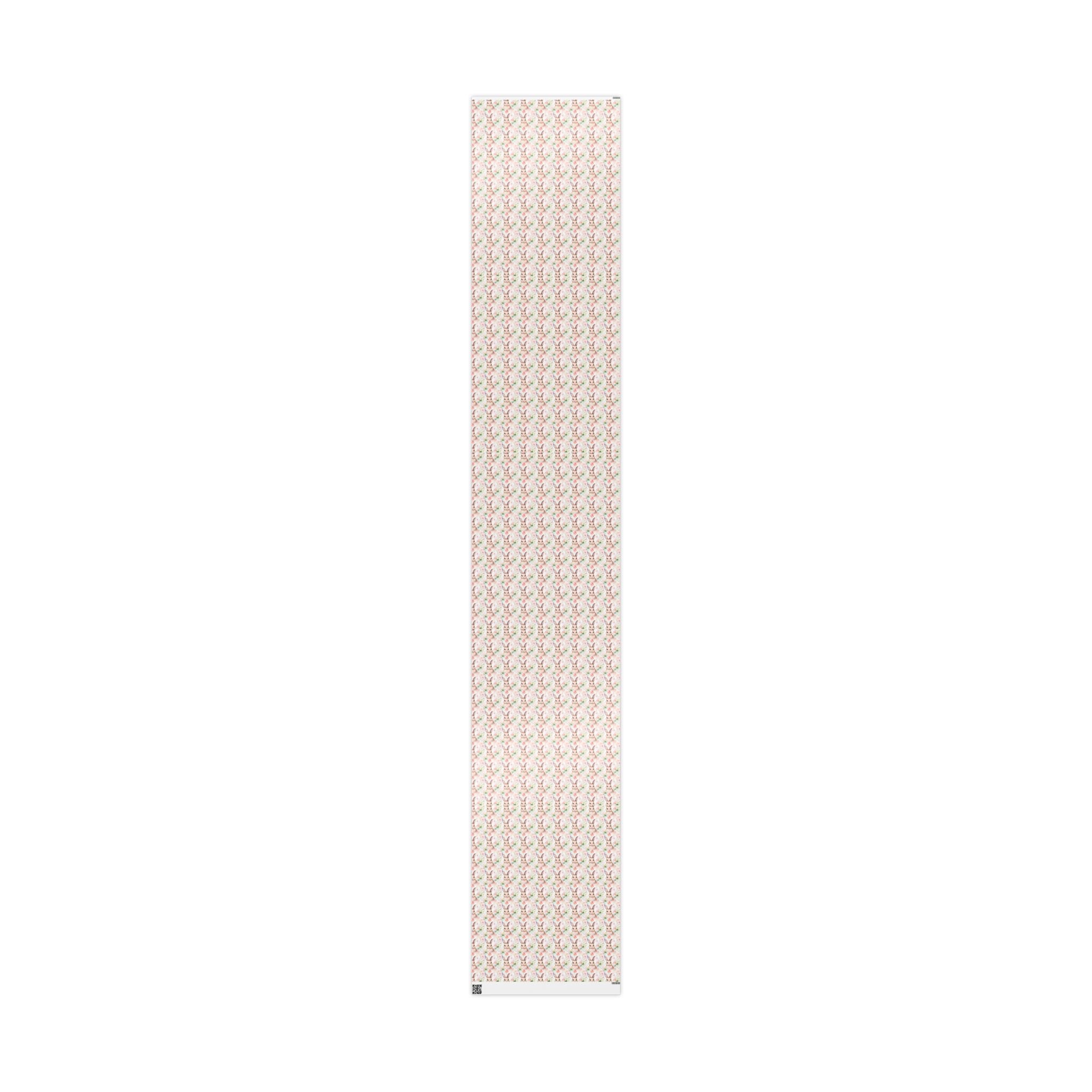 Easter Floral Bunny Wrapping Paper Roll — Cute Pastel Rabbit Gift Wrap for Baby Showers & Easter - Creations by Chris and Carlos