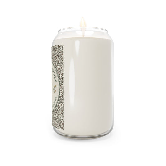 Briarwood Garden Scented Soy Candle — 13.75oz Floral Jam Jar Candle - Creations by Chris and Carlos