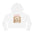 Cropped Hoodie — "Love Shack" Vintage Garden Party Floral Design