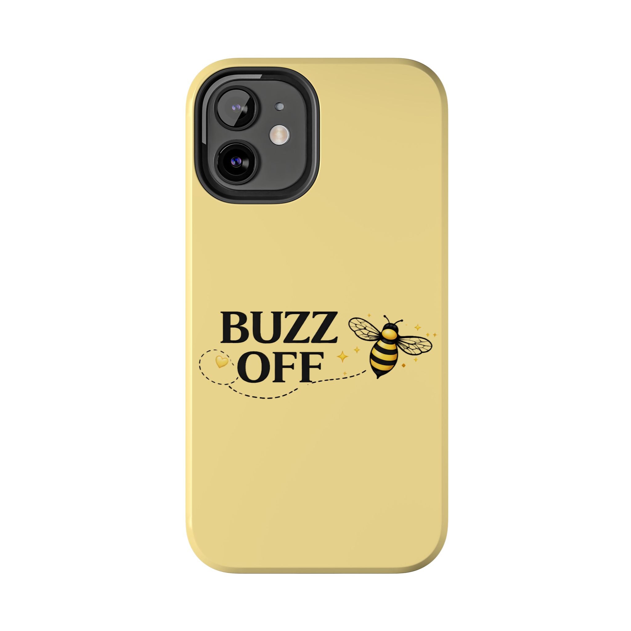 Buzz Off Bee Happy Always Phone Case - Creations by Chris and Carlos