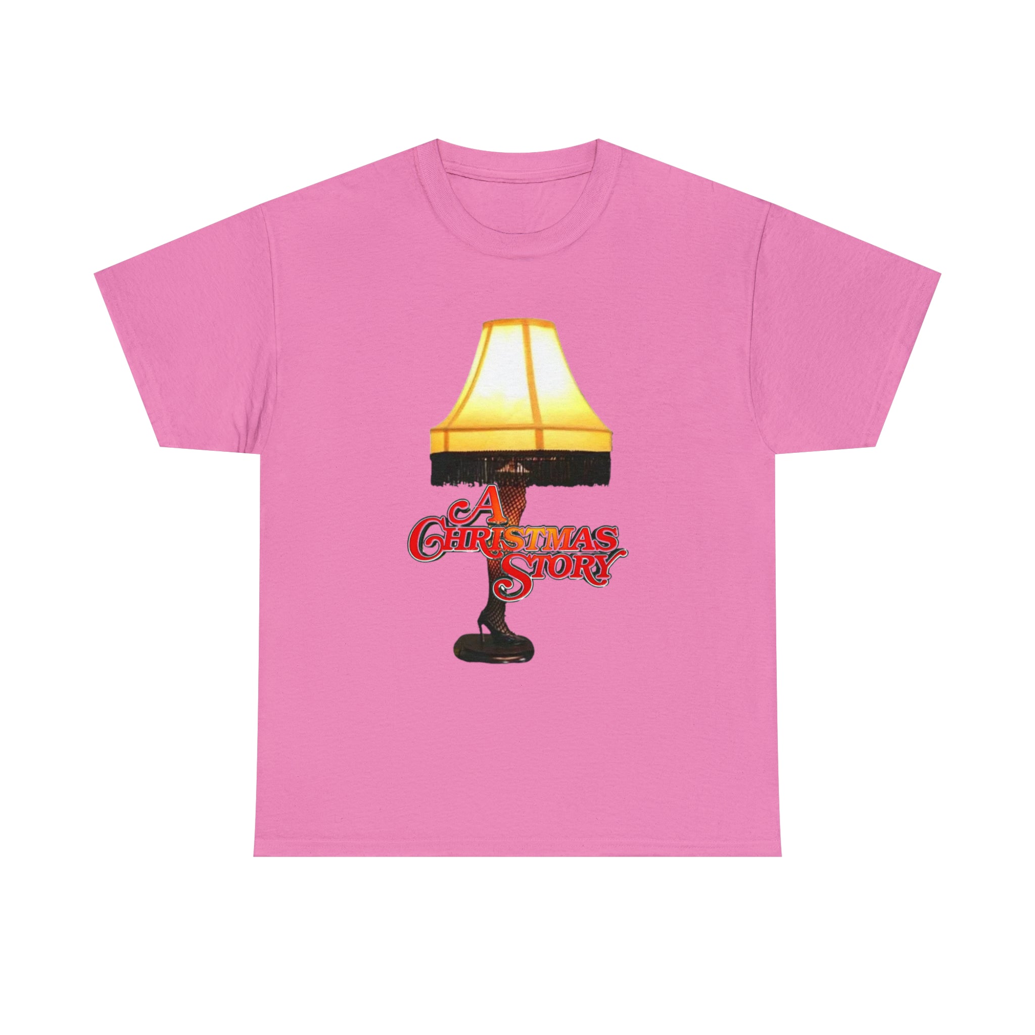 A Christmas Story- Leg Lamp Unisex Heavy Cotton T-Shirt - Creations by Chris and Carlos