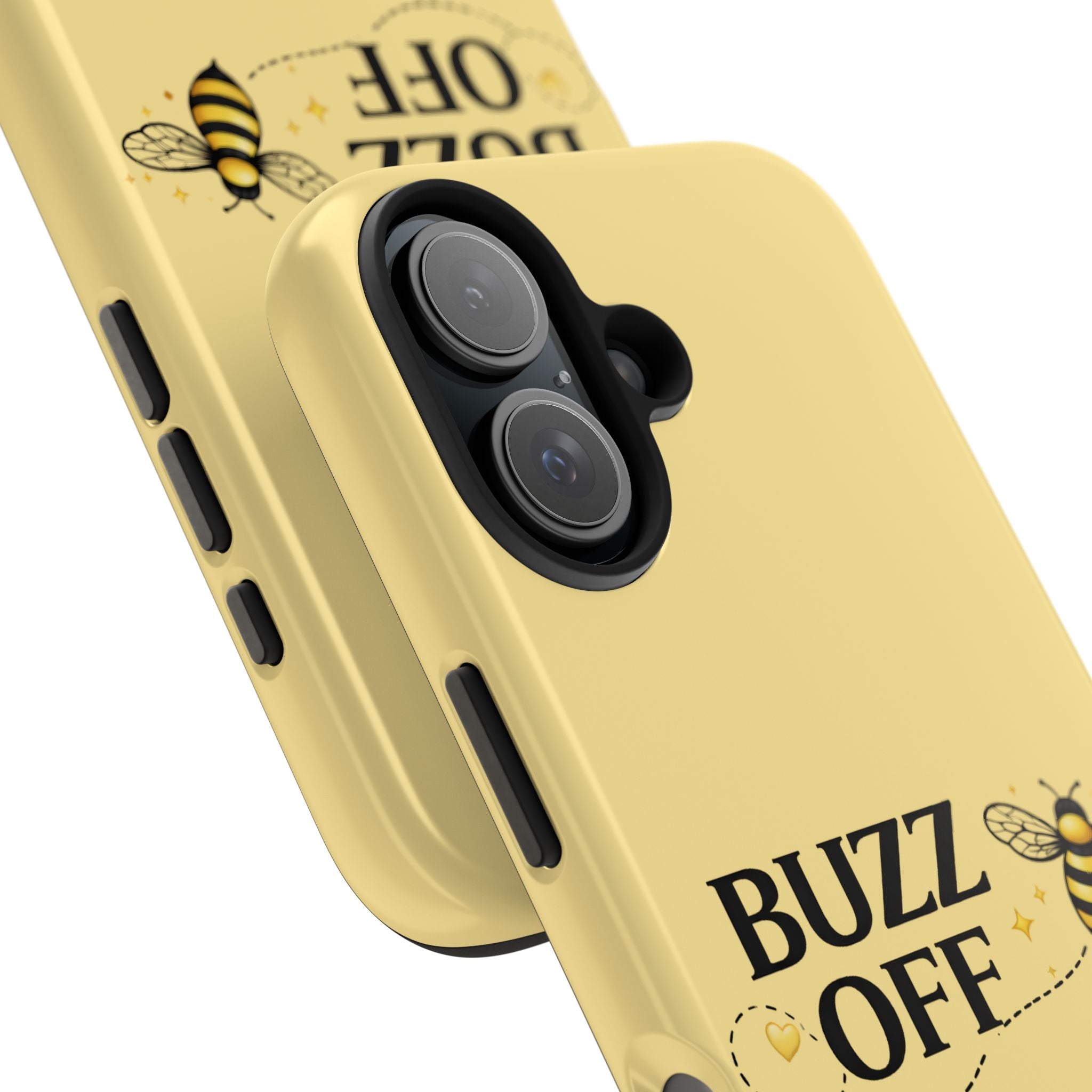 Buzz Off Bee Happy Always Phone Case - Creations by Chris and Carlos