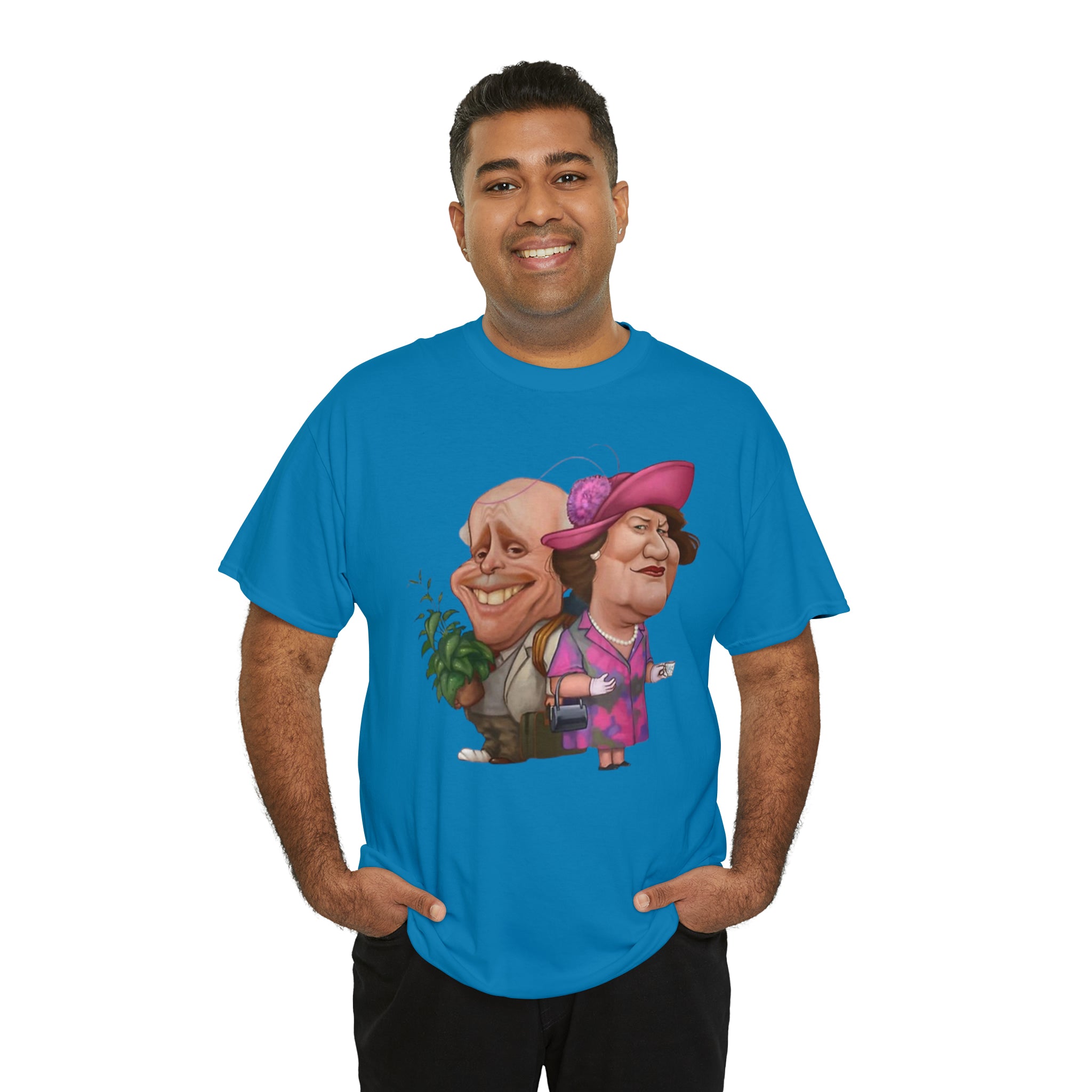 Keeping Up Appearances 90's TV Show-Unisex Heavy Cotton T-Shirt - Creations by Chris and Carlos