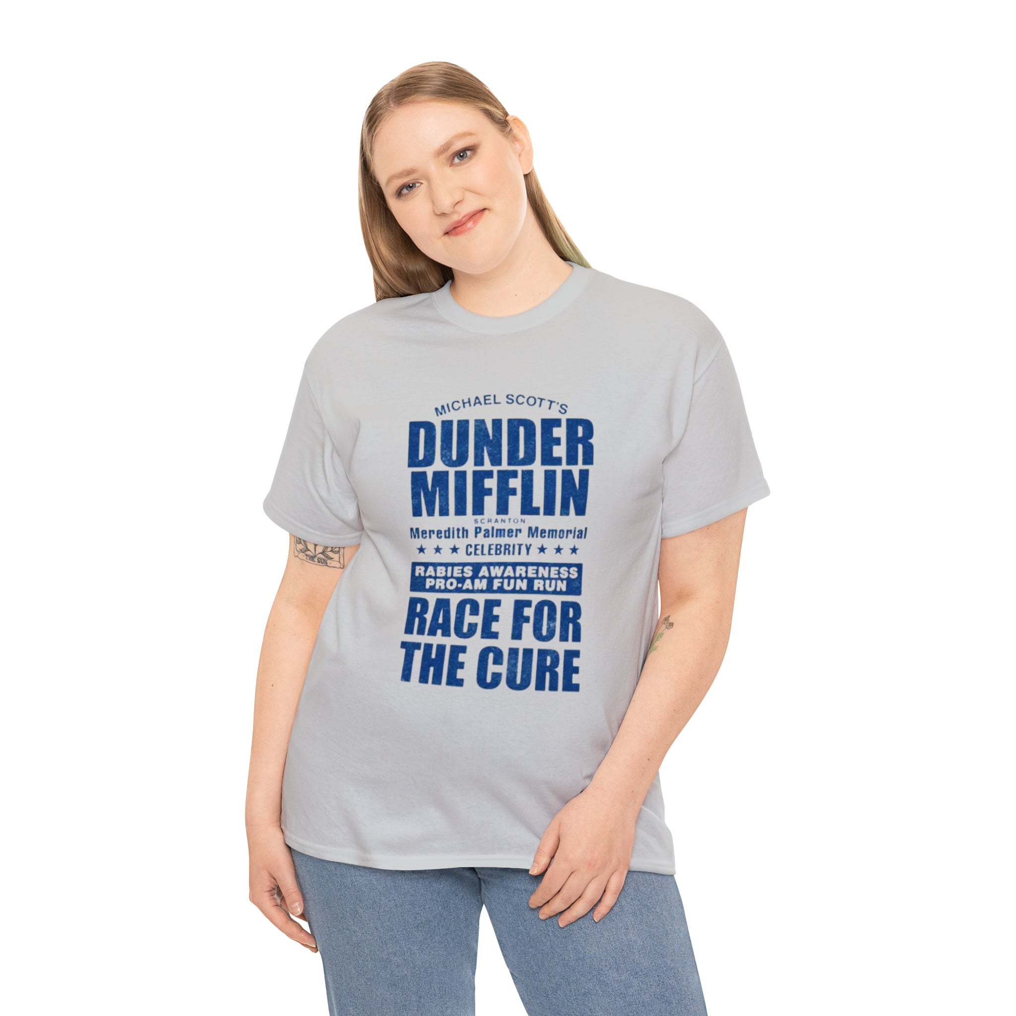 Race for the Cure- Unisex Heavy Cotton T-Shirt - Creations by Chris and Carlos