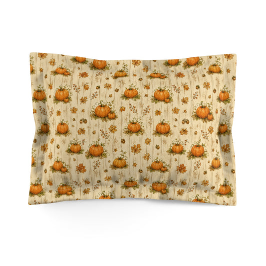 Old Soul Harvest™ Pumpkin Patch Pillow Sham - Pillow Sham from Old Soul Harvest Bedding