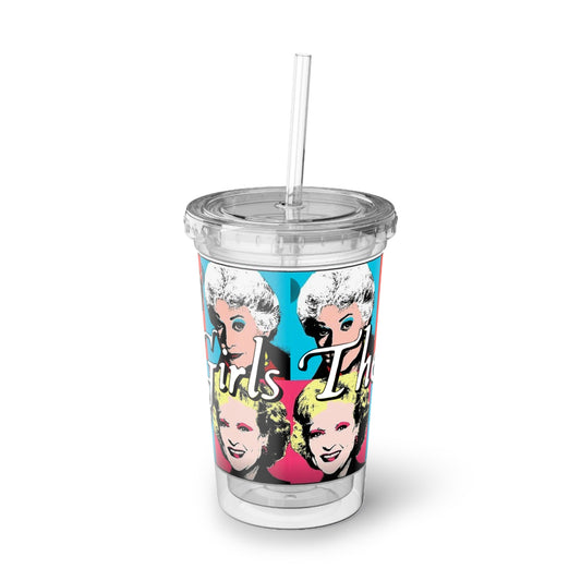 The Golden Girls 80's TV Show- Suave Acrylic Cup - Creations by Chris and Carlos