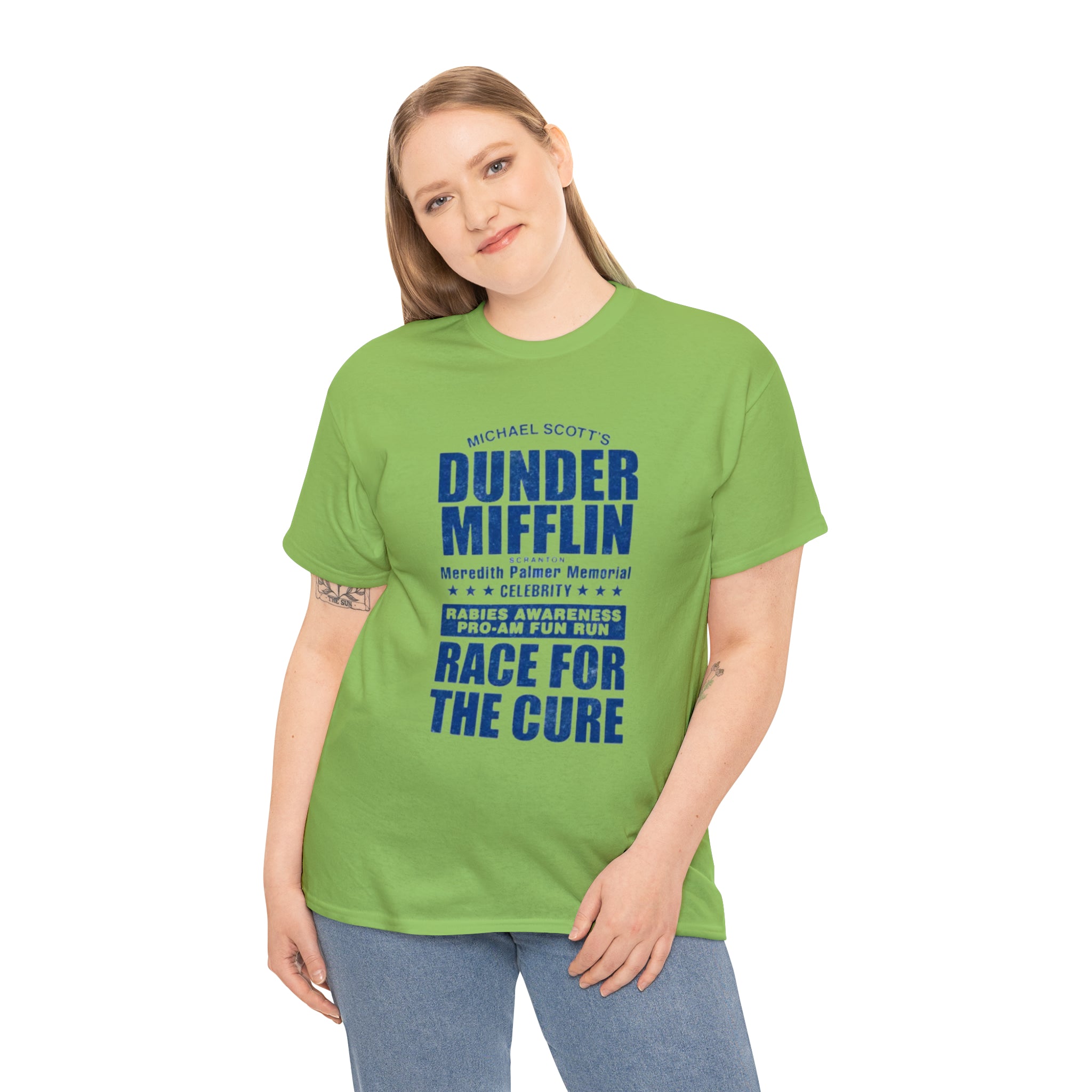Race for the Cure- Unisex Heavy Cotton T-Shirt - Creations by Chris and Carlos