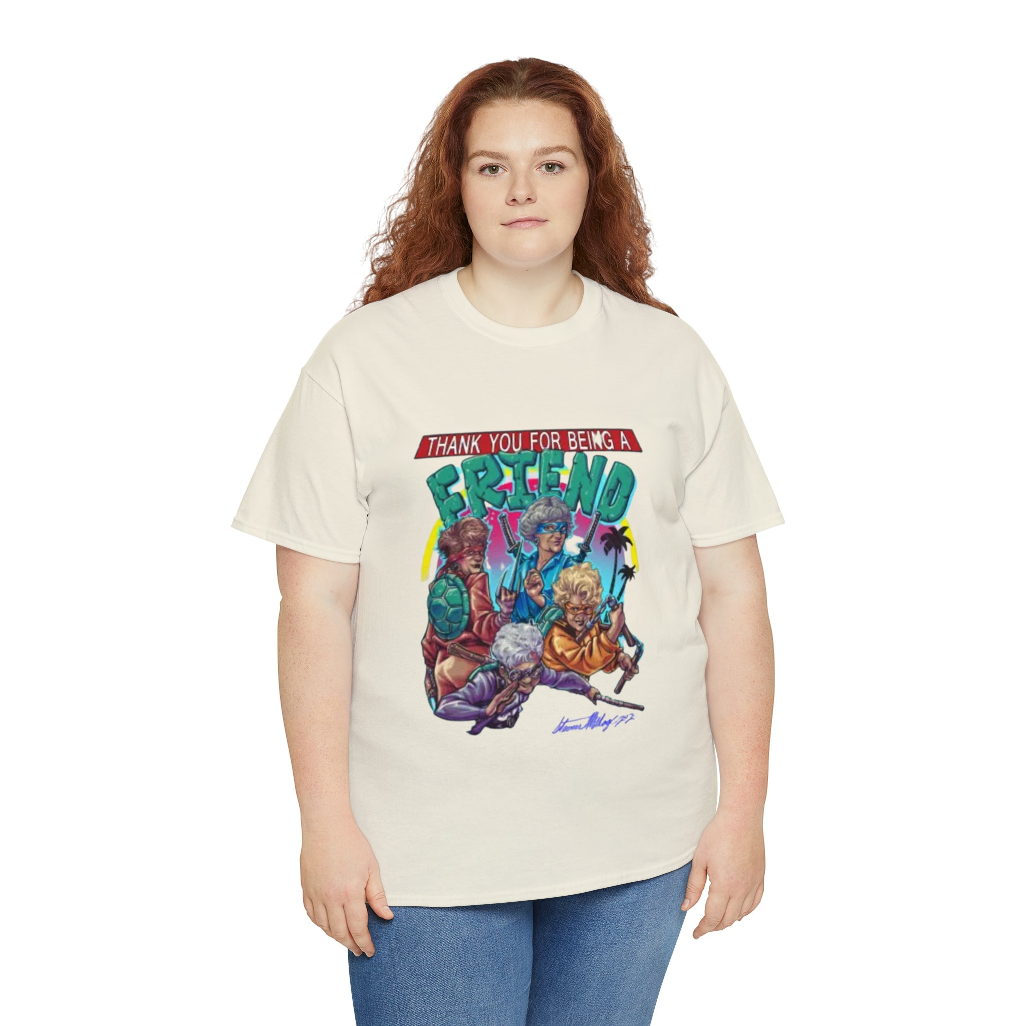 The T-Shirtnage Mutant Ninja Turtles- Unisex Heavy Cotton T-Shirt - Creations by Chris and Carlos