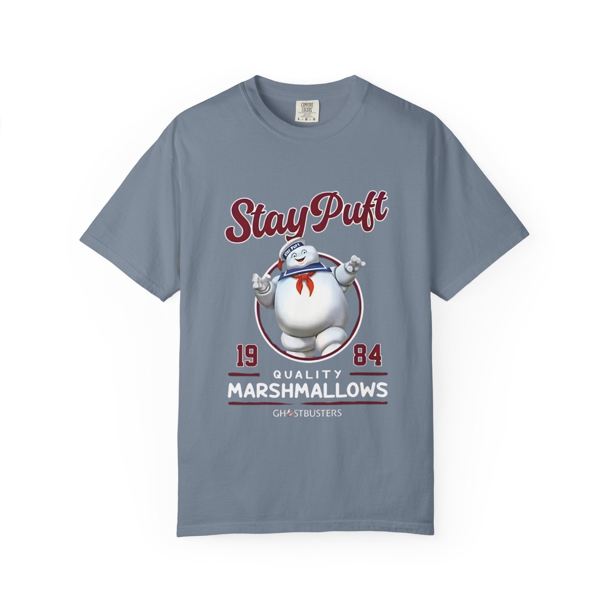 Stay Puft Marshmallows Vintage T-Shirt — Ghostbusters 1984 Retro Tee - Creations by Chris and Carlos