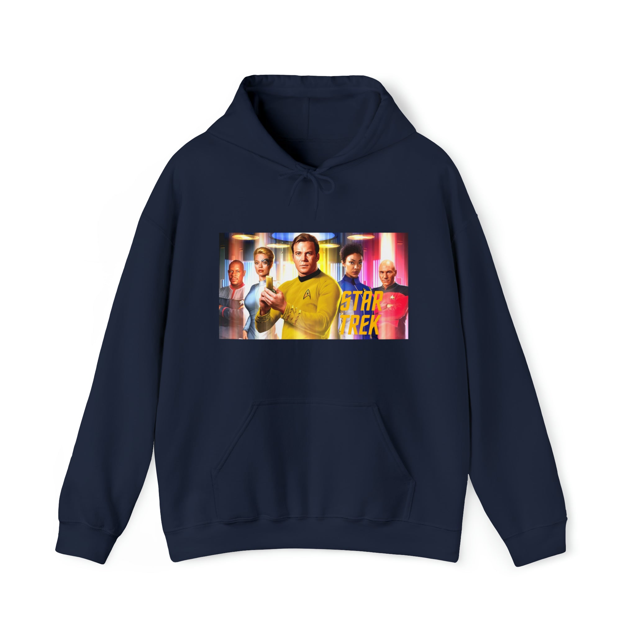 Star Trek- Unisex Heavy Blend™ Hooded Sweatshirt - Creations by Chris and Carlos