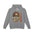 Burning Out Skull Graphic Unisex Hoodie - Casual Comfort, Unique Gift for Music Lovers and Halloween, Trendy Layering Piece