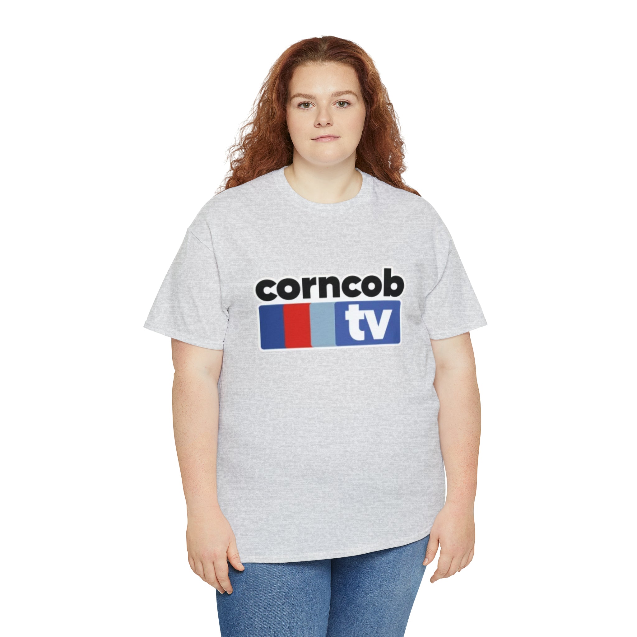 Corncob Tv- Unisex Heavy Cotton T-Shirt - Creations by Chris and Carlos