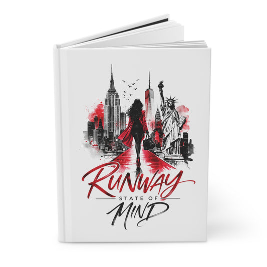 Hardcover Journal — "Runway State of Mind" Fashion Notebook (The Devil Wears Prada 2 Inspired) - Creations by Chris and Carlos