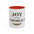 Old Soul Christmas Market™🌲Joy to the World Accent Coffee Mug – Christmas Holiday Holiday Mug (11/15oz)