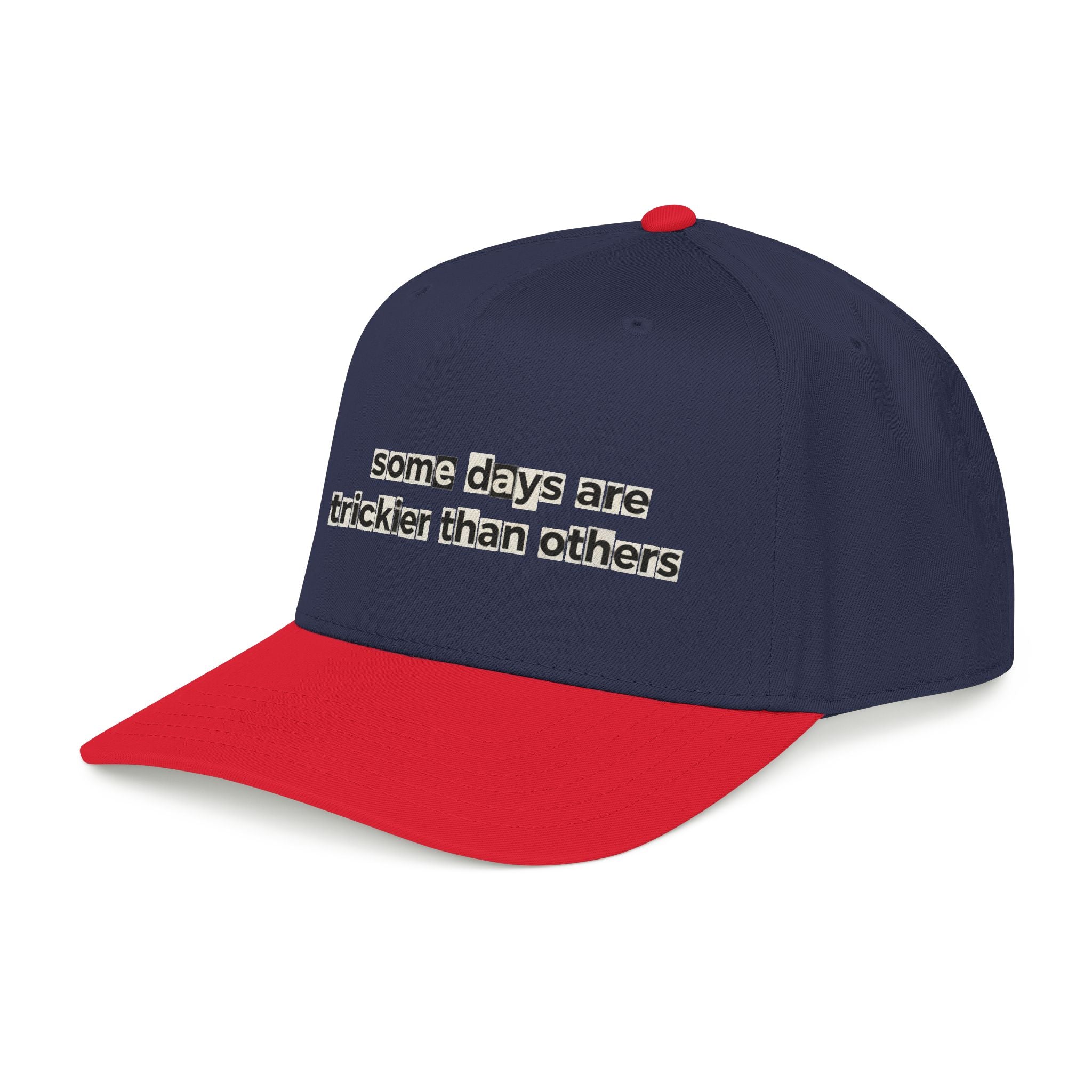 Baseball Cap — "Some Days Are Trickier Than Others" Patch - Creations by Chris and Carlos