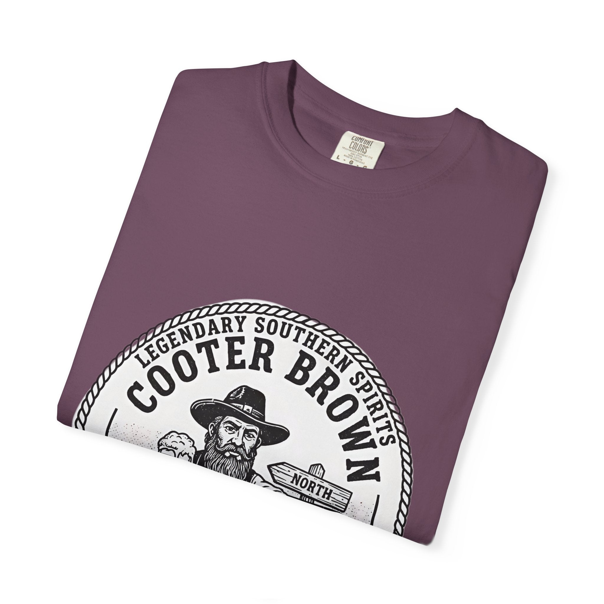 Cooter Brown Vintage Southern Graphic T-Shirt - Creations by Chris and Carlos
