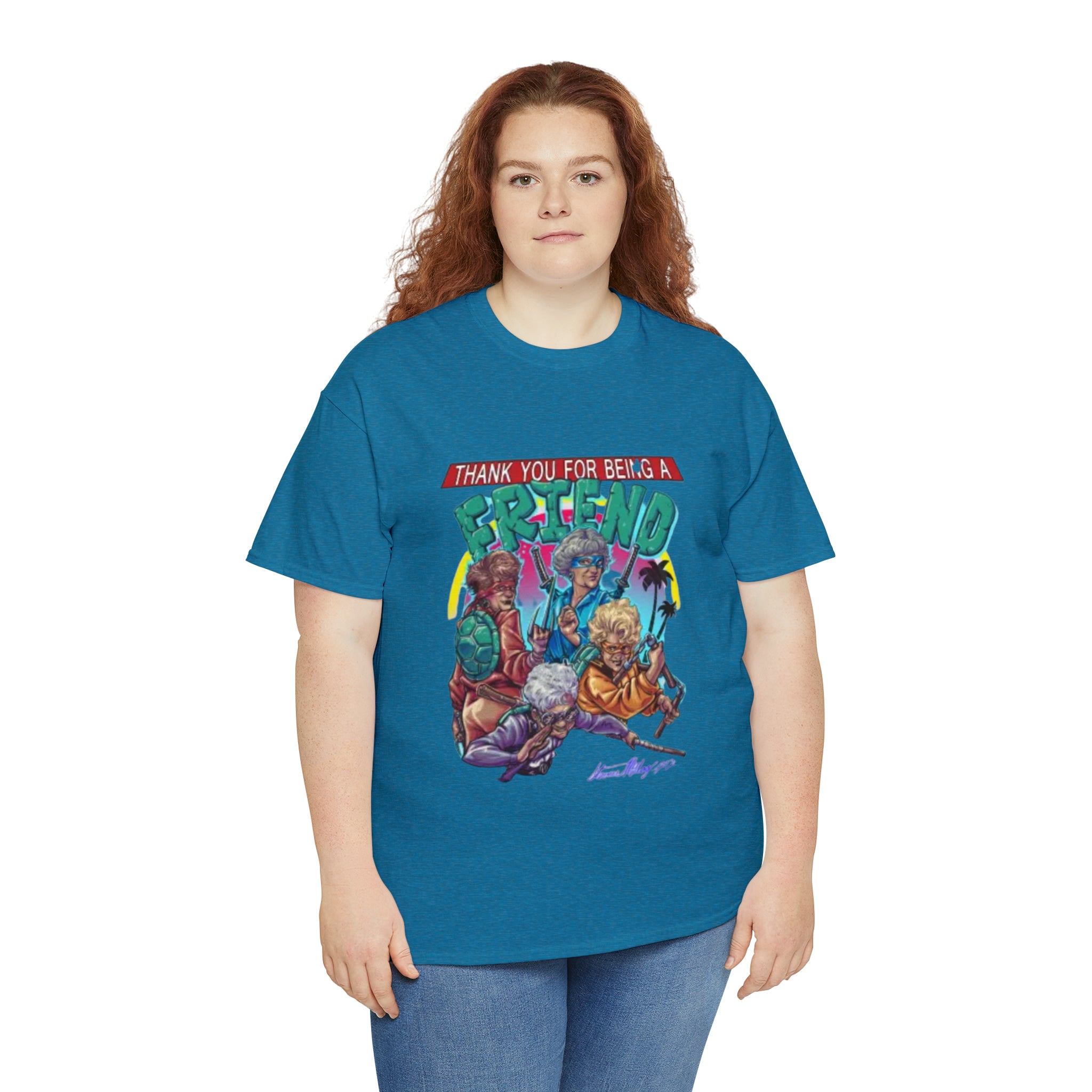 The T-Shirtnage Mutant Ninja Turtles- Unisex Heavy Cotton T-Shirt - Creations by Chris and Carlos