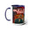 Bullet Train- Two-Tone Coffee Mugs, 15oz