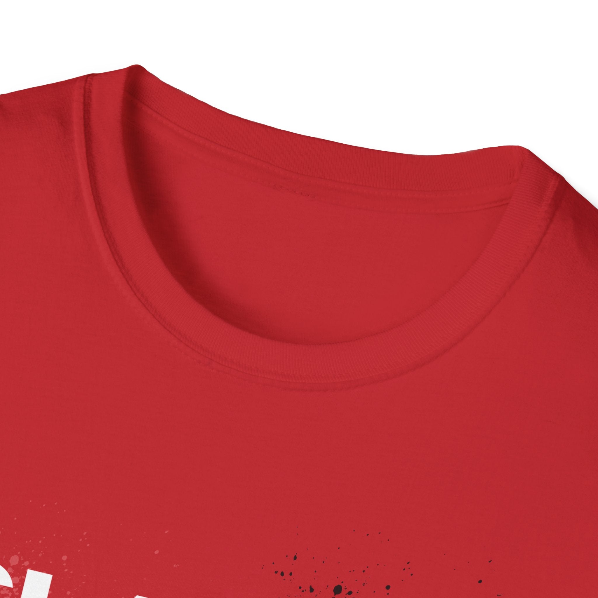 Classic Car Enthusiast T-Shirt — Vintage Red Muscle Car Graphic - Creations by Chris and Carlos