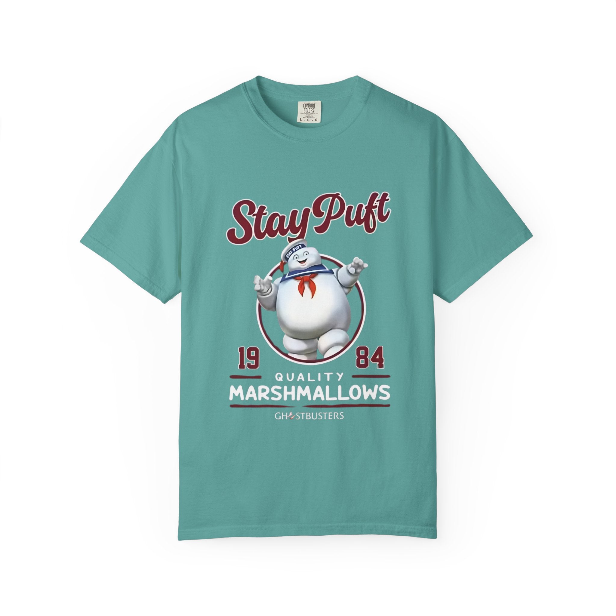Stay Puft Marshmallows Vintage T-Shirt — Ghostbusters 1984 Retro Tee - Creations by Chris and Carlos