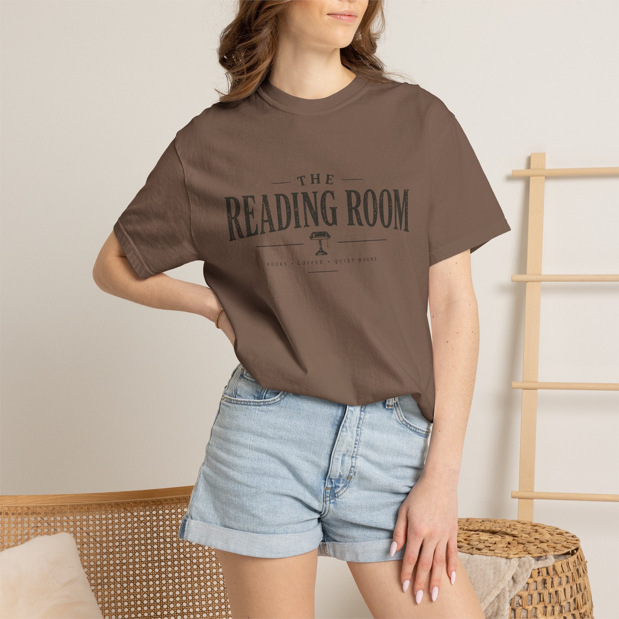 Reading Room Vintage Logo T-Shirt - Creations by Chris and Carlos