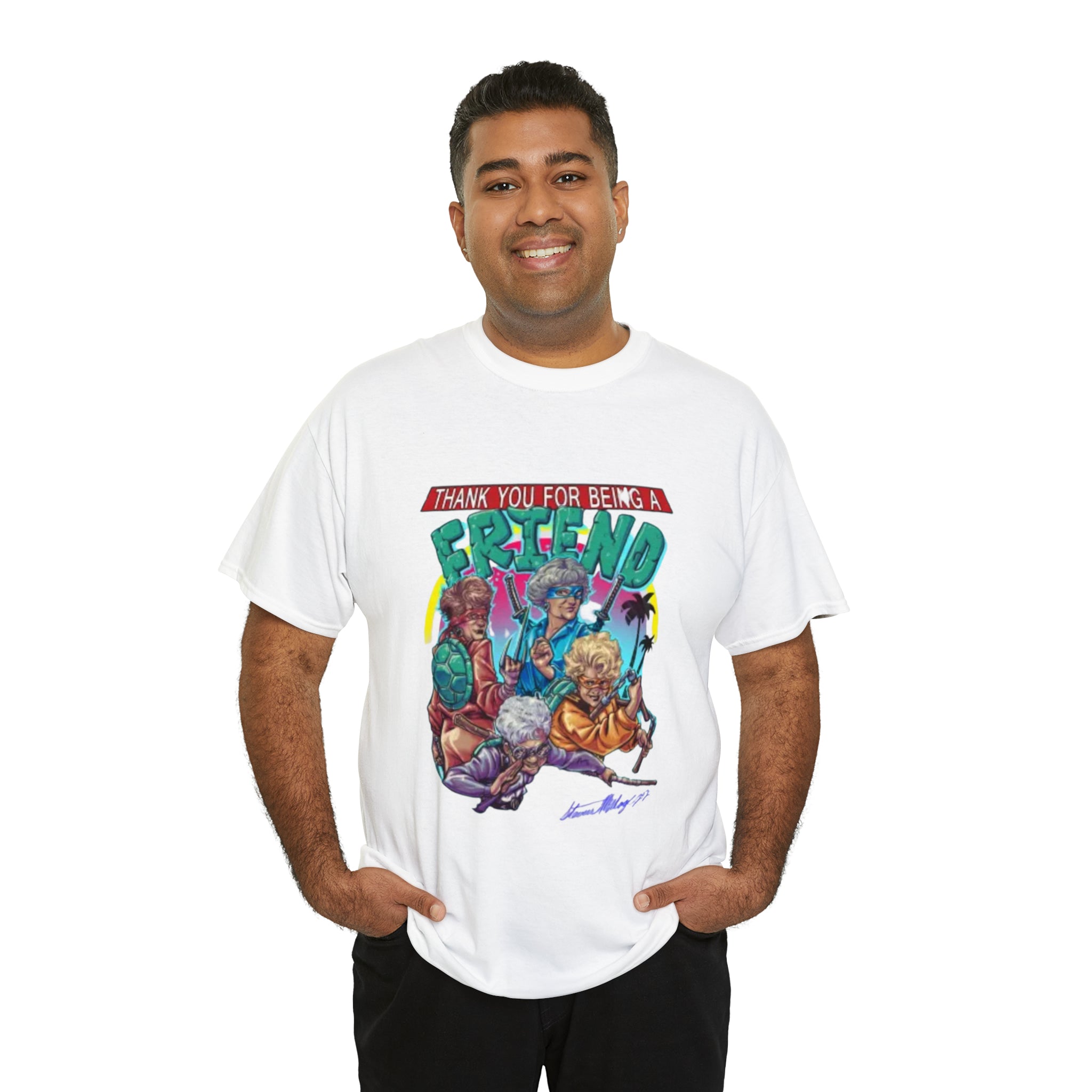 The T-Shirtnage Mutant Ninja Turtles- Unisex Heavy Cotton T-Shirt - Creations by Chris and Carlos