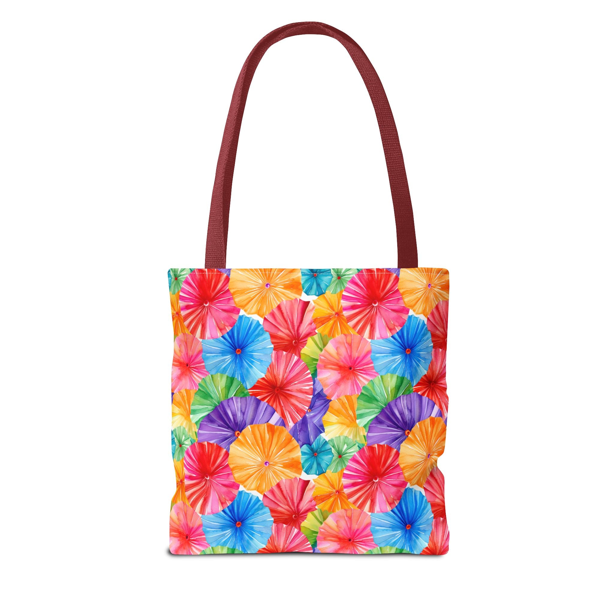 Sol y Alegría (Sun and Joy) Collection- Cactus Succulent Pattern Microfiber Blanket Soft Velveteen Throw for Home & Garden Lovers Colorful Paper Parasol Pattern Tote Bag — Vibrant Summer Beach Market Bag - Creations by Chris and Carlos