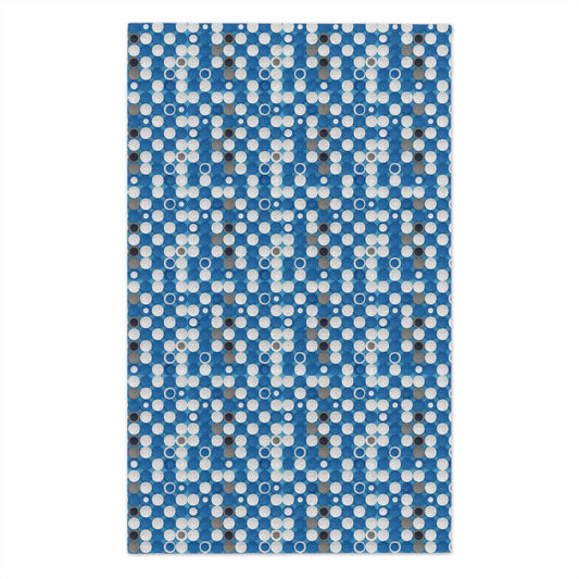 Prism Point Athletic Collection Navy Honeycomb Rally Towel — 11x18 Microfiber Sport Towel - Creations by Chris and Carlos