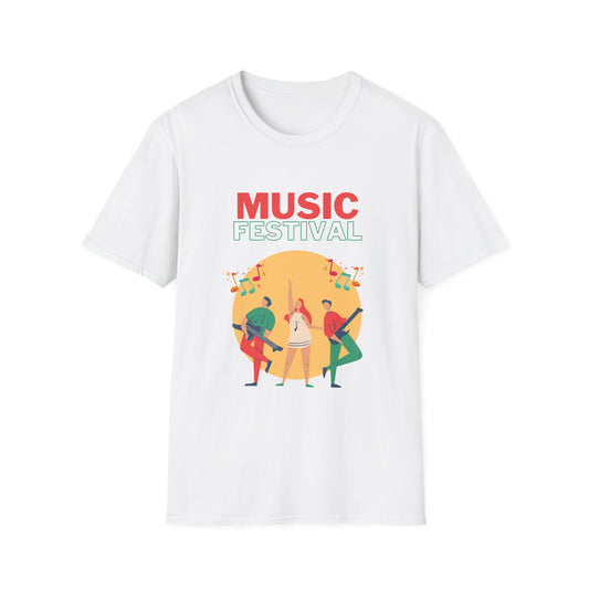 Music Festival T-Shirt — Live Band Concert Graphic Tee - Creations by Chris and Carlos