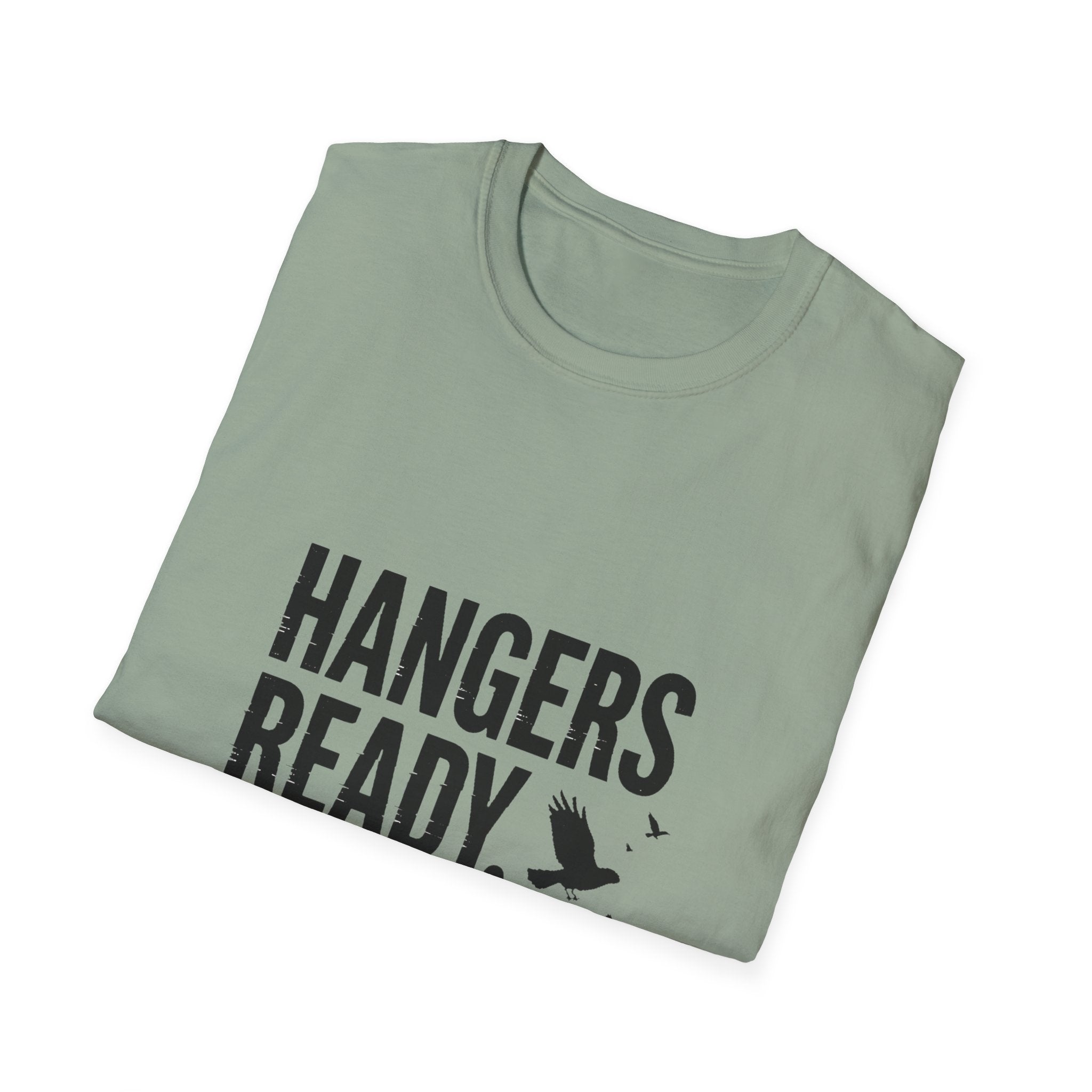 Hangers Ready T-Shirt – Casual Graphic Tee for Birdwatchers & Outdoor Fans - Creations by Chris and Carlos