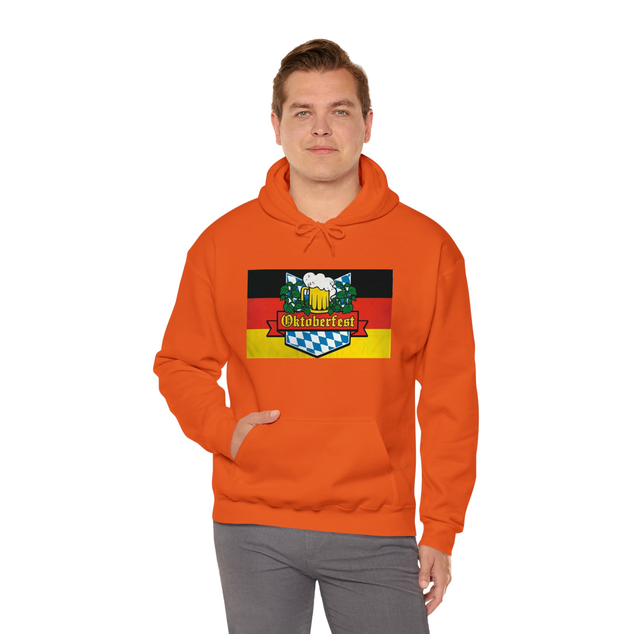 Oktoberfest-- Unisex Heavy Blend™ Hooded Sweatshirt - Creations by Chris and Carlos