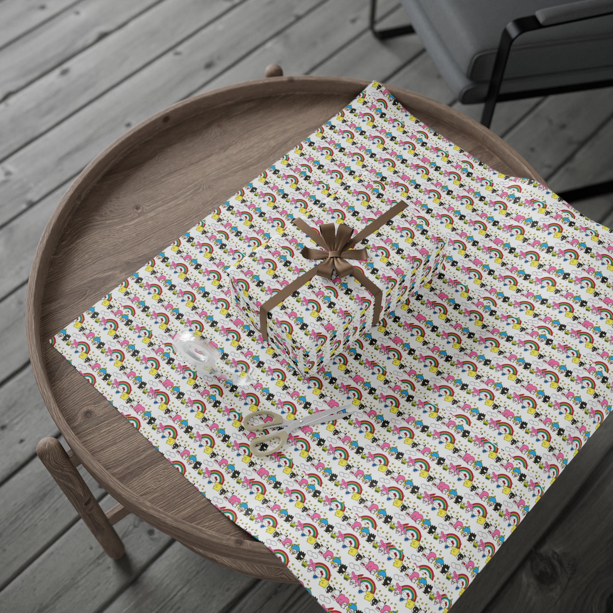 Unicorn & Rainbow Kids Wrapping Paper Roll — Cute Cartoon Gift Wrap for Birthdays & Baby Showers - Creations by Chris and Carlos