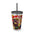 Mc Donald's Inspired- Sunsplash Tumbler with Straw, 16oz