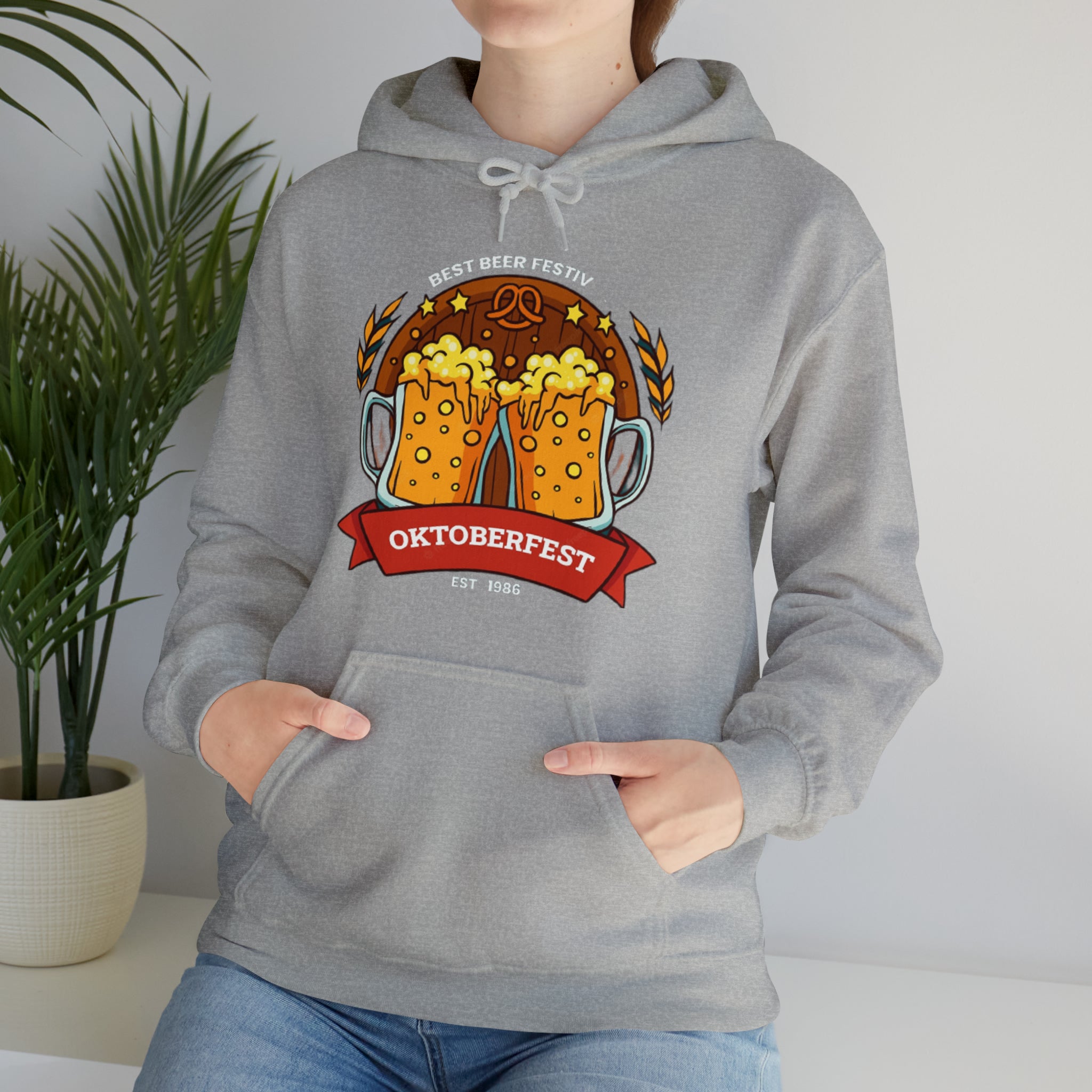 Oktoberfest- Unisex Heavy Blend™ Hooded Sweatshirt - Creations by Chris and Carlos