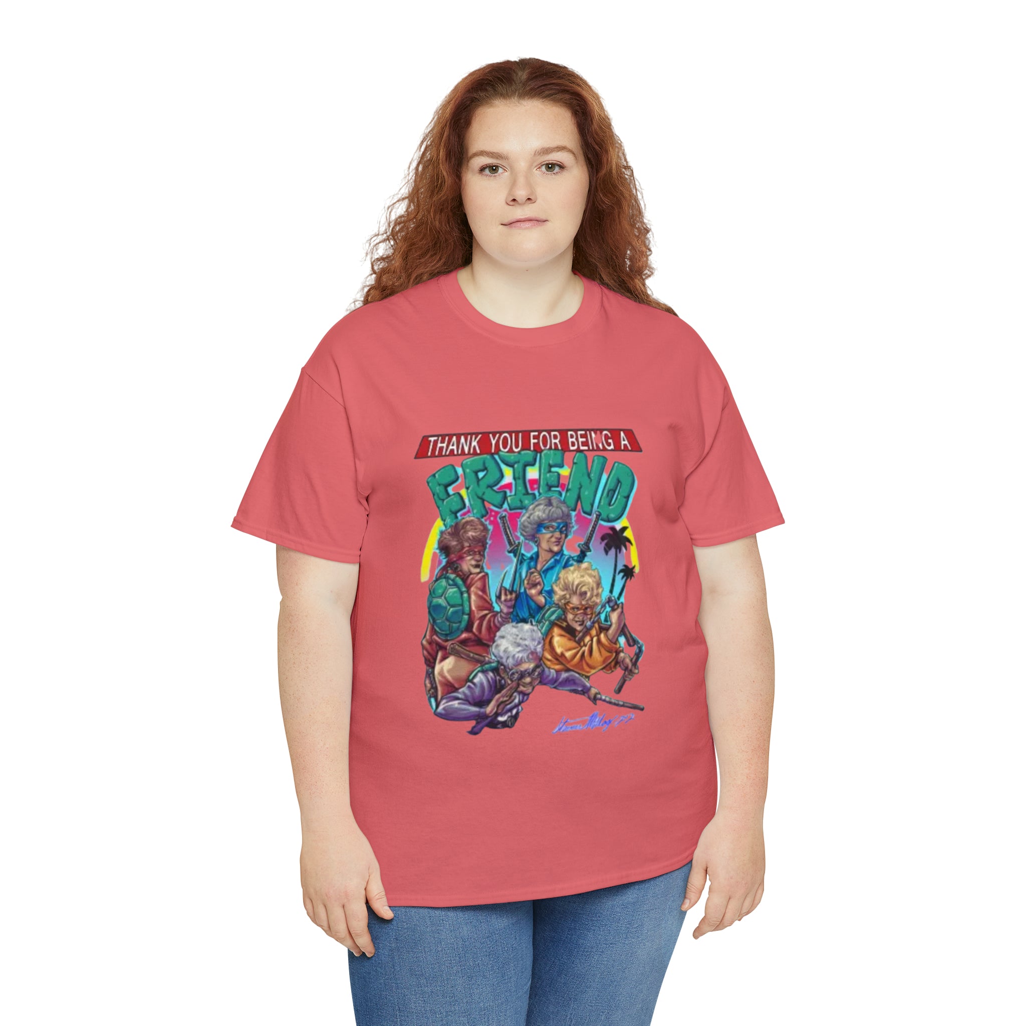 The T-Shirtnage Mutant Ninja Turtles- Unisex Heavy Cotton T-Shirt - Creations by Chris and Carlos