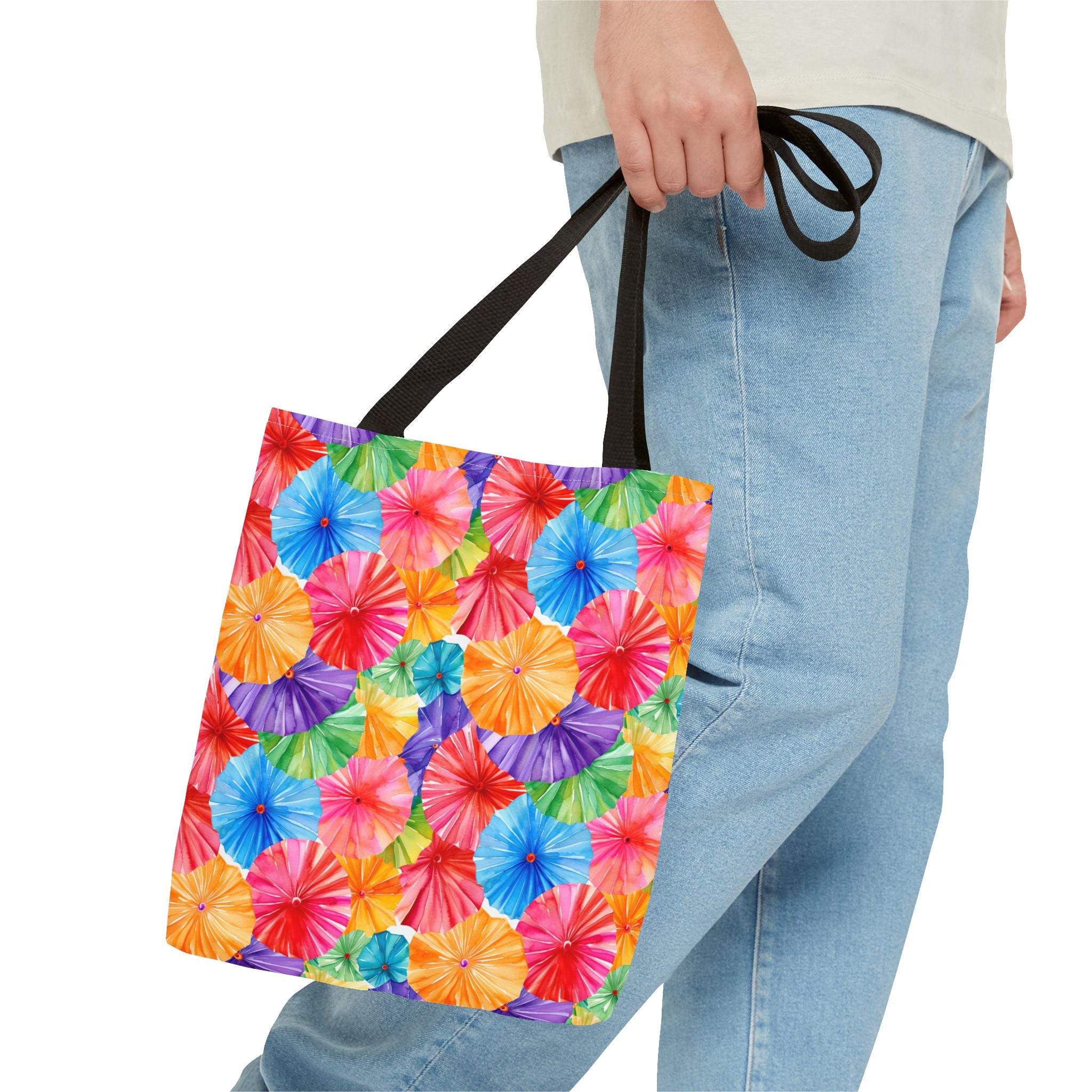 Sol y Alegría (Sun and Joy) Collection- Cactus Succulent Pattern Microfiber Blanket Soft Velveteen Throw for Home & Garden Lovers Colorful Paper Parasol Pattern Tote Bag — Vibrant Summer Beach Market Bag - Creations by Chris and Carlos