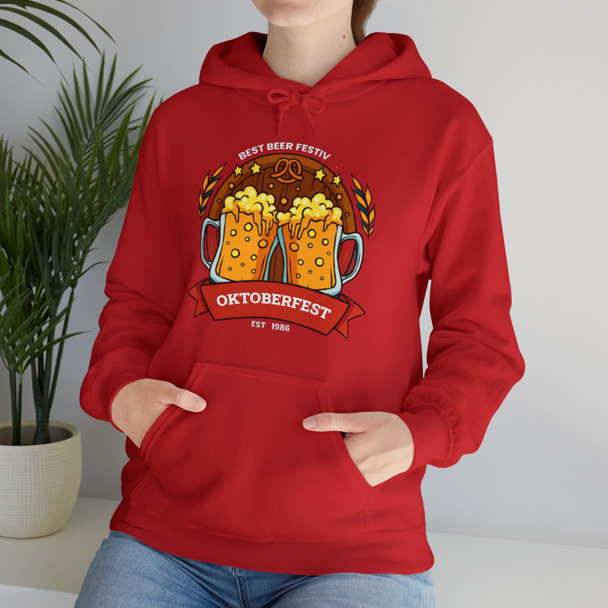 Oktoberfest- Unisex Heavy Blend™ Hooded Sweatshirt - Creations by Chris and Carlos