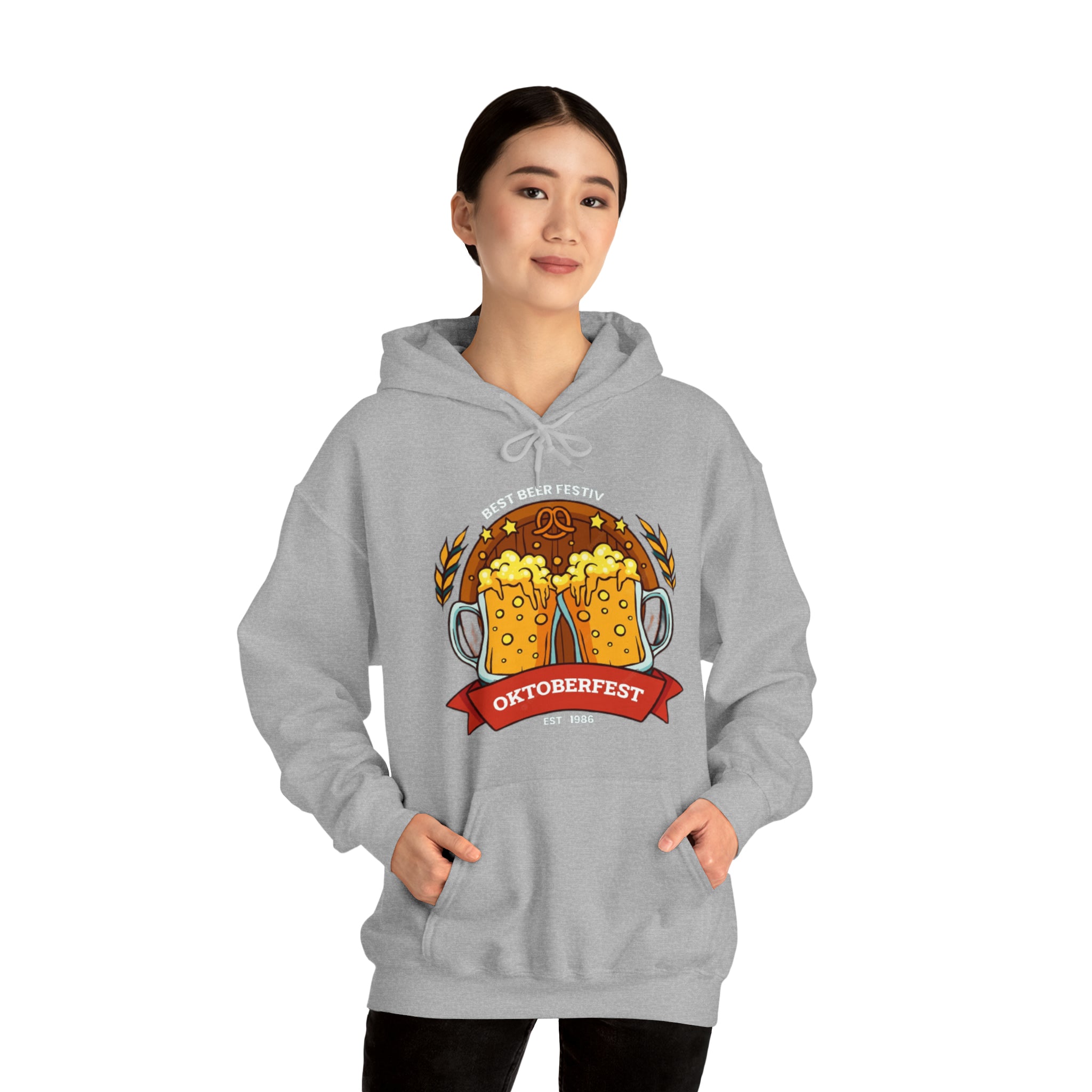 Oktoberfest- Unisex Heavy Blend™ Hooded Sweatshirt - Creations by Chris and Carlos