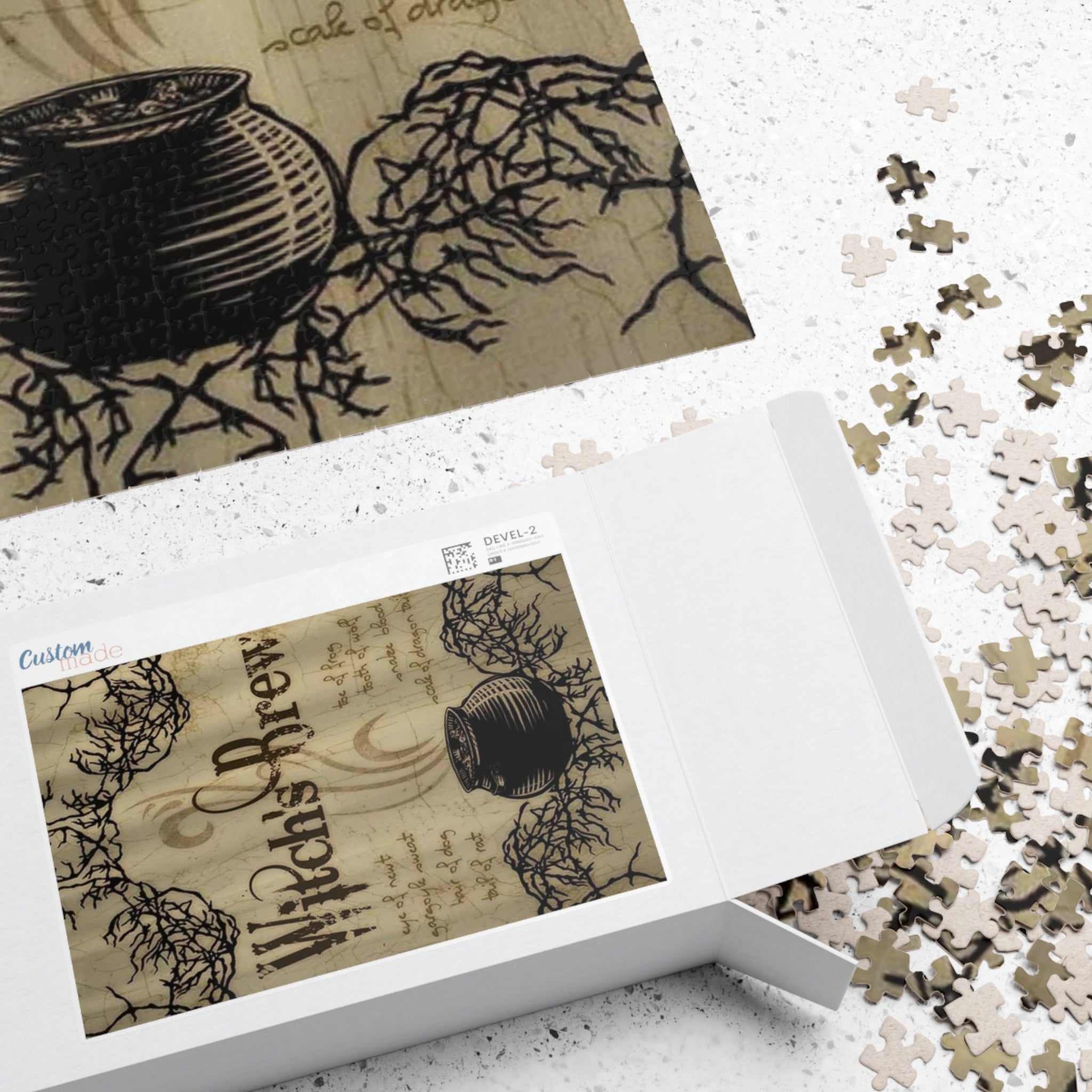 Witch's Brew- Puzzle - Creations by Chris and Carlos