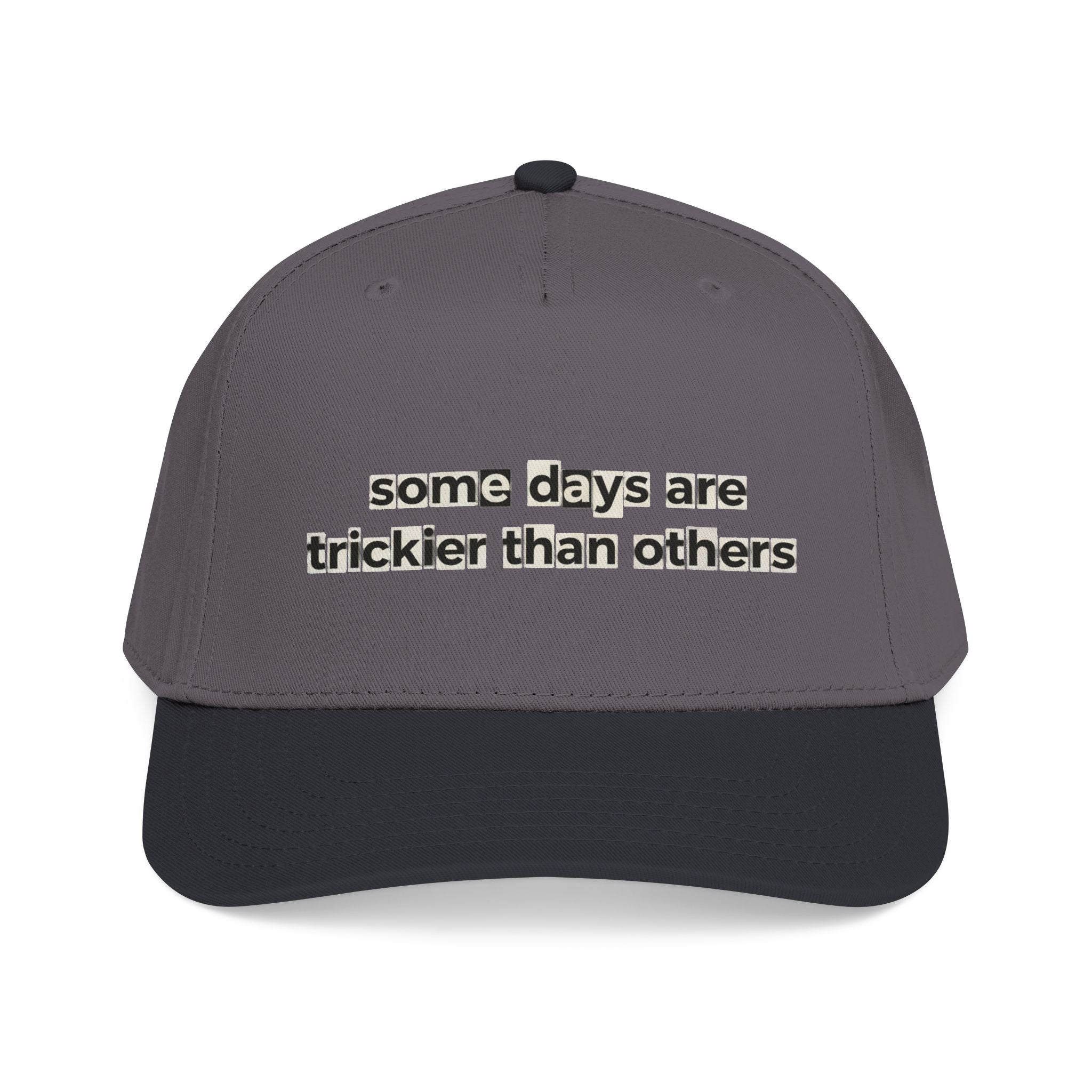 Baseball Cap — "Some Days Are Trickier Than Others" Patch - Creations by Chris and Carlos