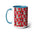 Holiday Pets- Tazas de café de dos tonos, 15 oz