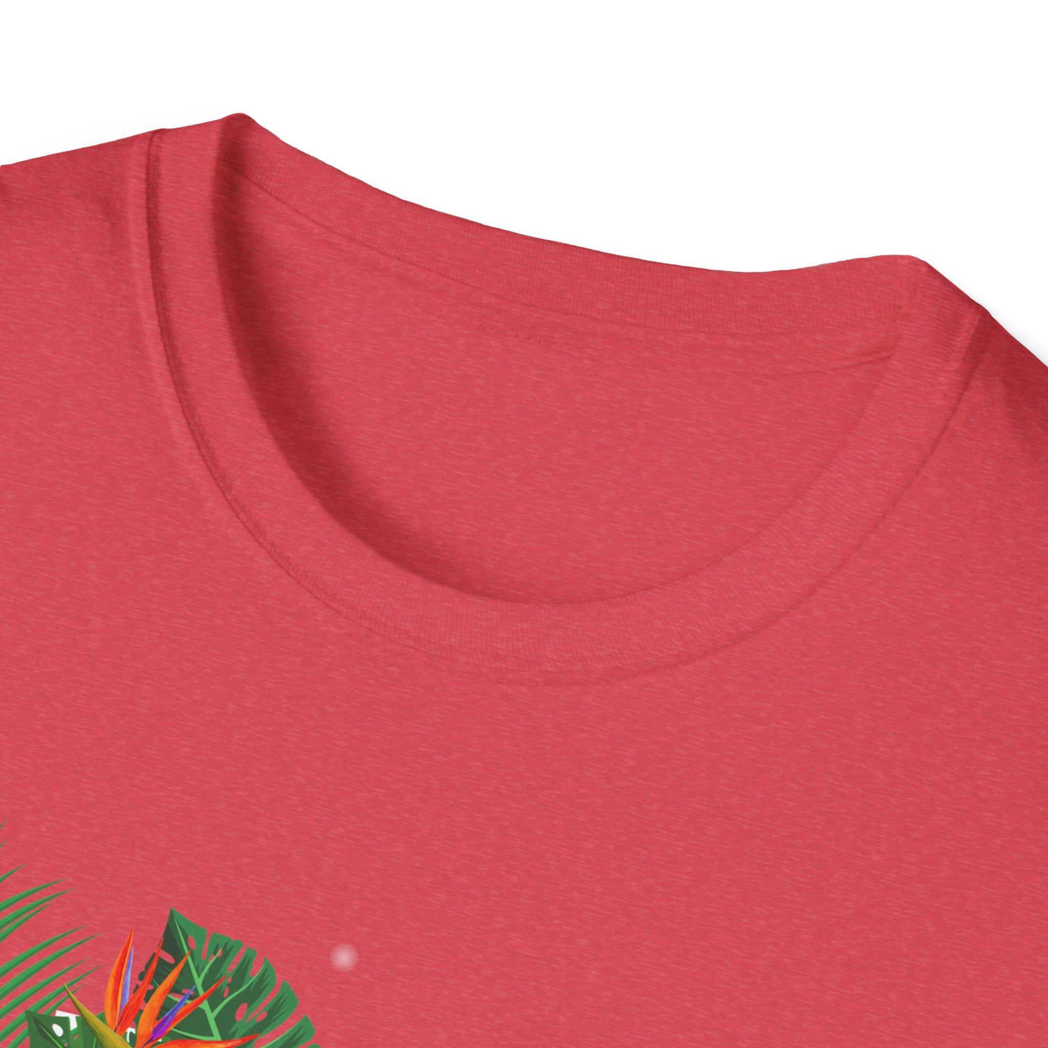 Summer Beach Party T-Shirt — Tropical Palm Leaves Graphic Tee - Creations by Chris and Carlos