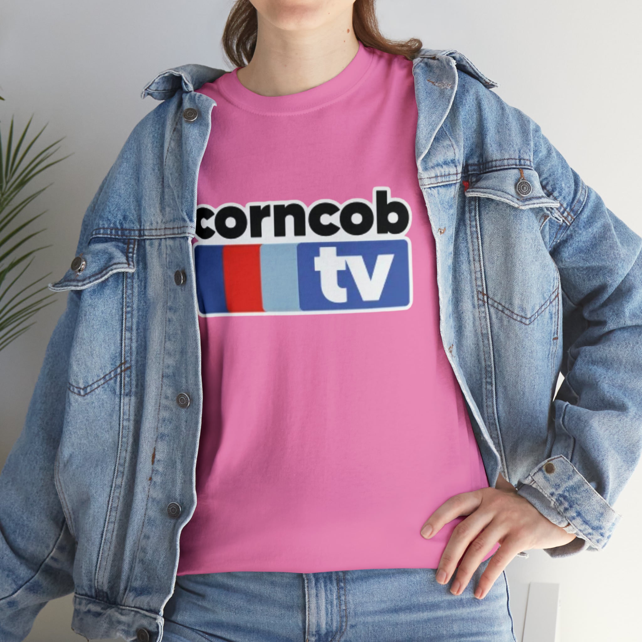Corncob Tv- Unisex Heavy Cotton T-Shirt - Creations by Chris and Carlos