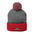 Cozy NYC Pom-Pom Knit Cap, Winter Hat, Embroidered Beanie