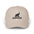 Elephant Logo Dad Cap – Embroidered Classic White Baseball Hat - Creations by Chris and Carlos