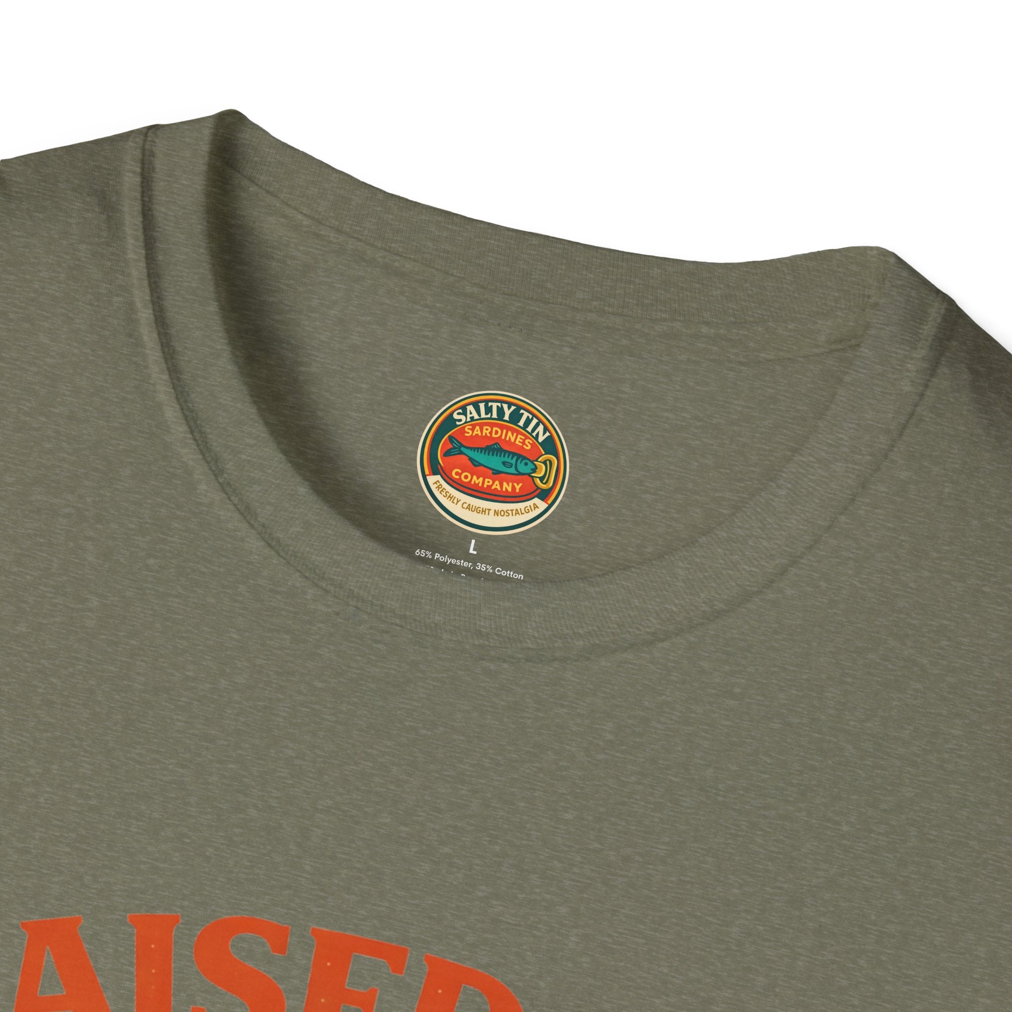 Raised on Vinyl T-Shirt — Retro Record Lover Tee - Creations by Chris and Carlos