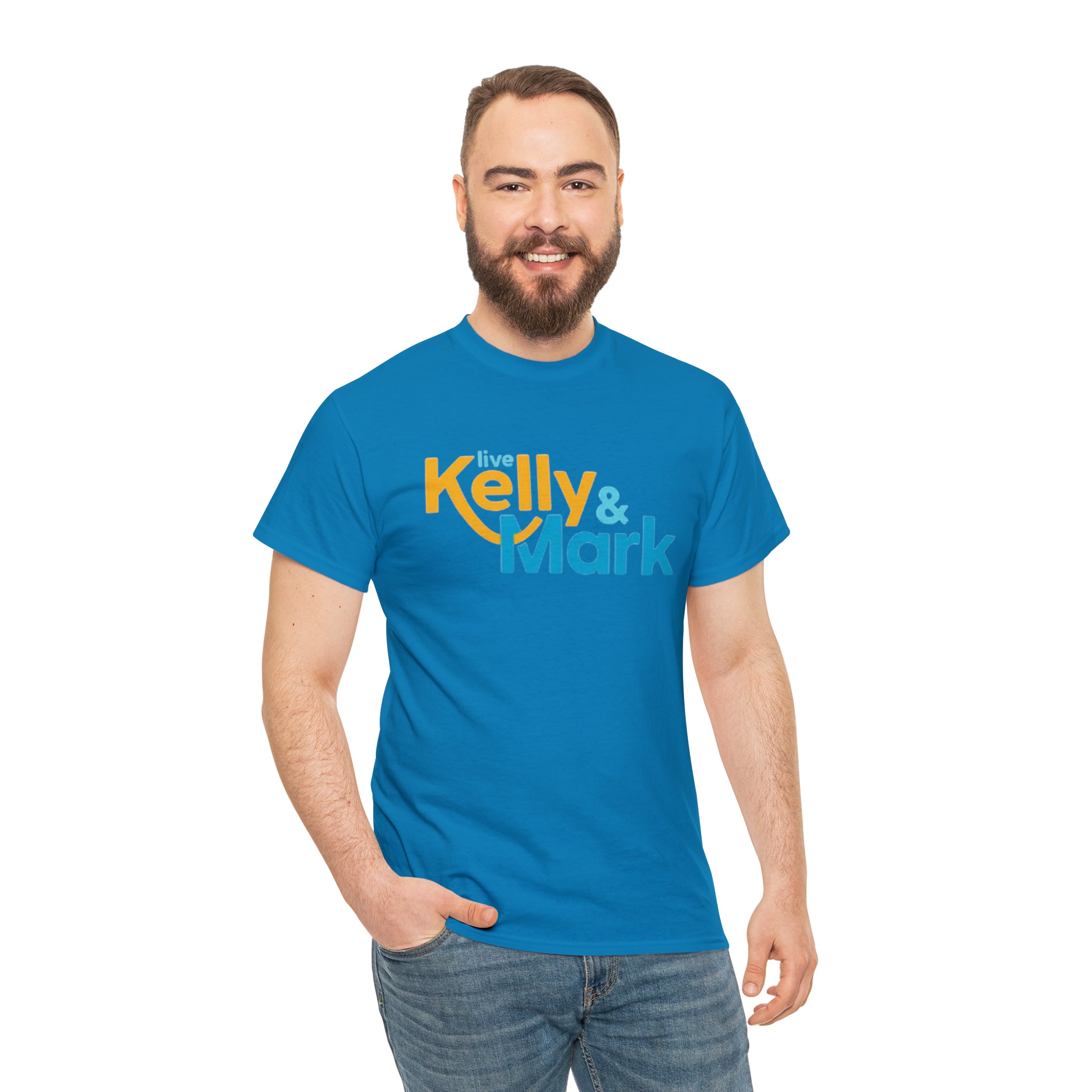 Live Kelly and Mark- Unisex Heavy Cotton T-Shirt - Creations by Chris and Carlos