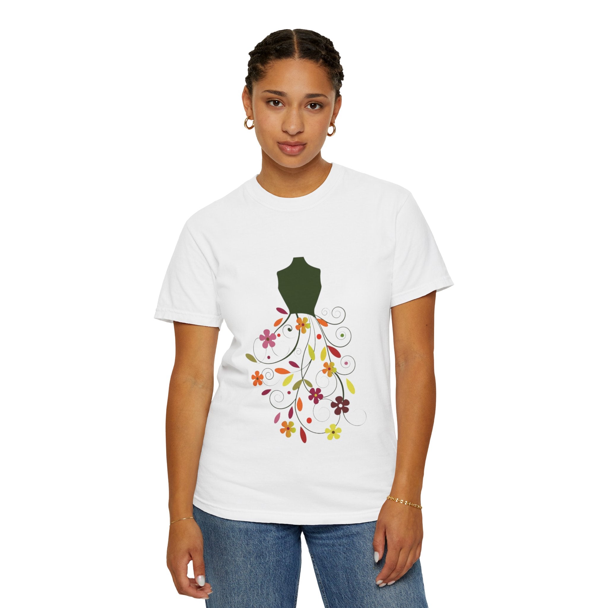 Floral Dress Bloom T-Shirt - Creations by Chris and Carlos