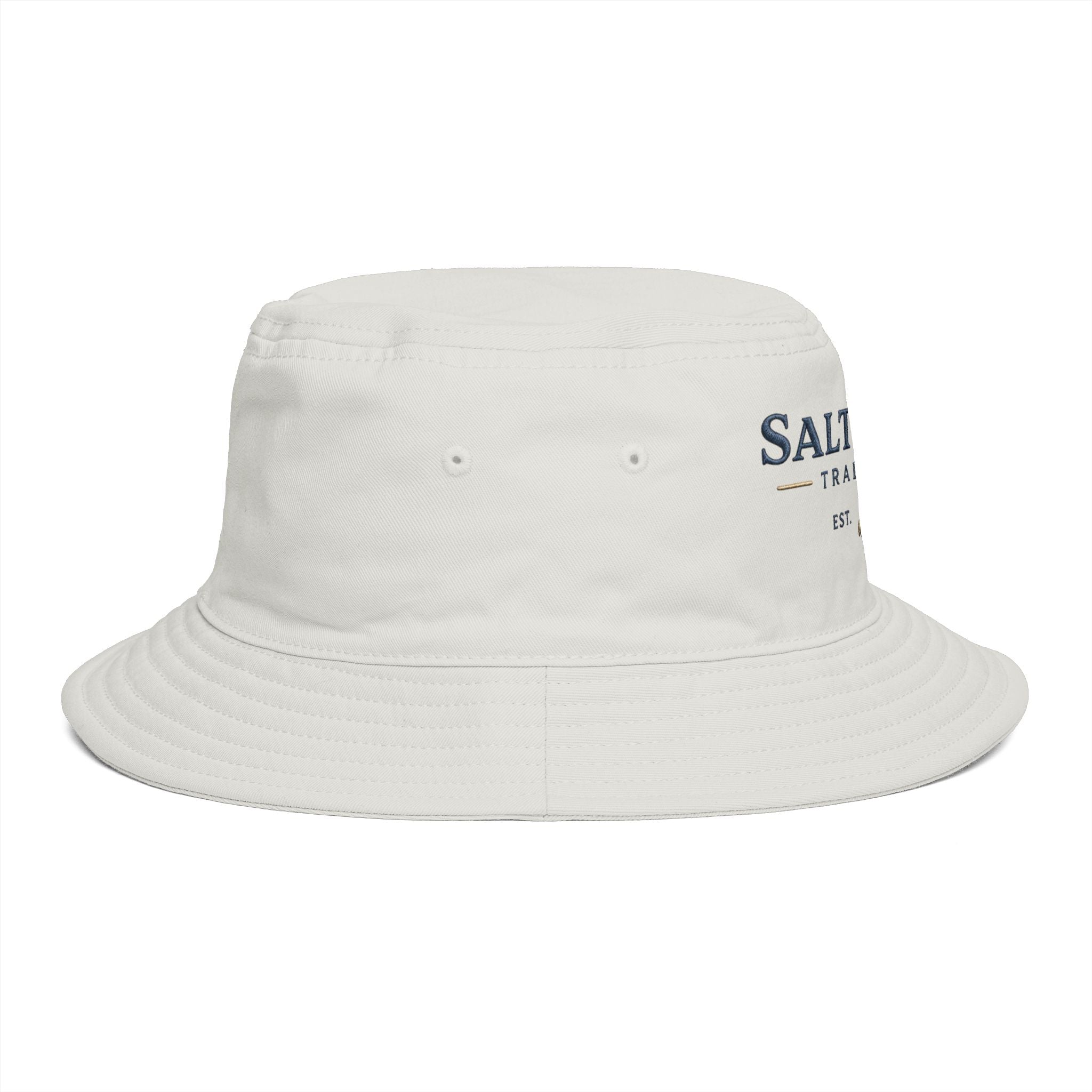Salt & Shell Trading Co. Bucket Hat — Nautical Anchor Summer Beach Hat - Creations by Chris and Carlos